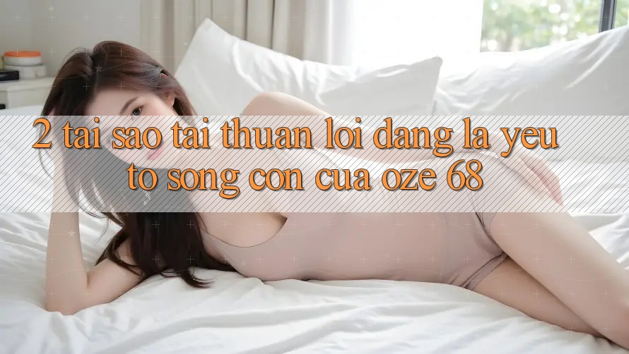 2. Tại Sao “Tải Thuận lợi Dàng” Là Yếu Tố Sống Còn Của Oze 68? 2. Tại Sao “Tải Thuận lợi Dàng” Là Yếu Tố Sống Còn Của Oze 68?