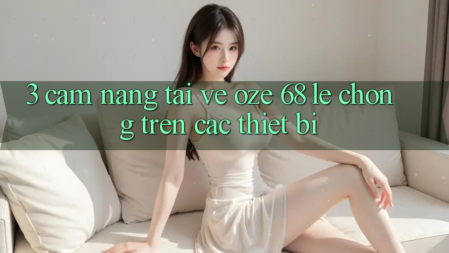 3. Cẩm nang Tải về Oze 68 Lẹ Chóng Trên Các Thiết Bị