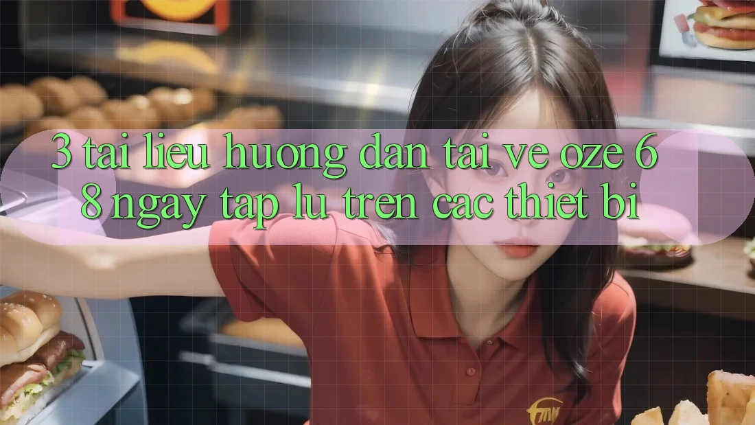 3. Tài liệu hướng dẫn Tải về Oze 68 Ngay tắp lự Trên Các Thiết Bị