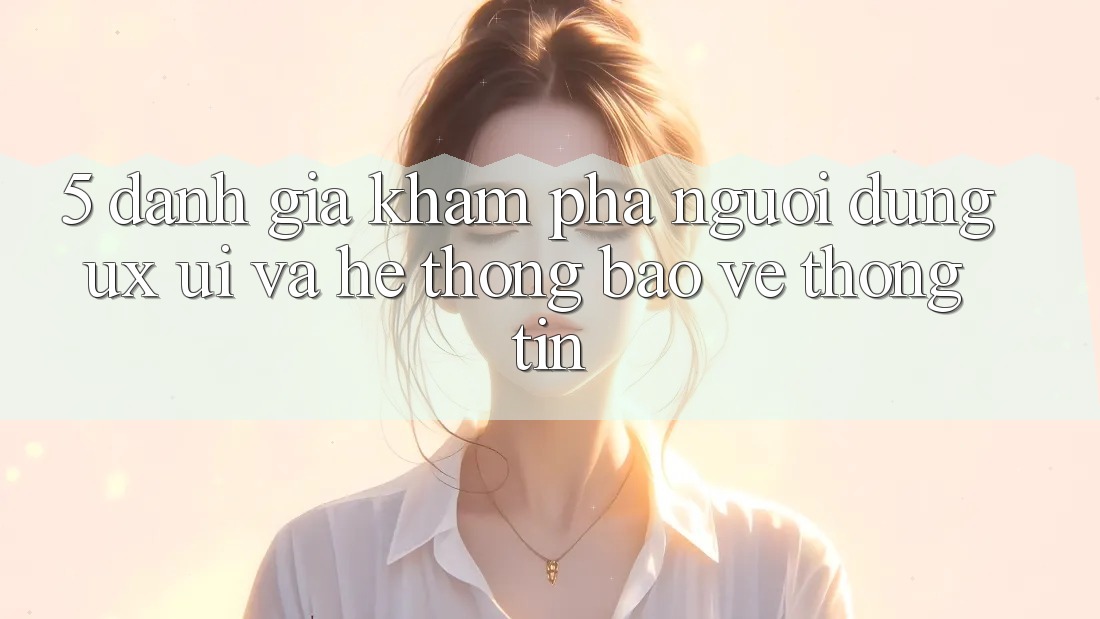 5. Đánh Giá Khám phá Người Dùng (UX/UI) Và Hệ Thống Bảo vệ thông tin 5. Đánh Giá Khám phá Người Dùng (UX/UI) Và Hệ Thống Bảo vệ thông tin