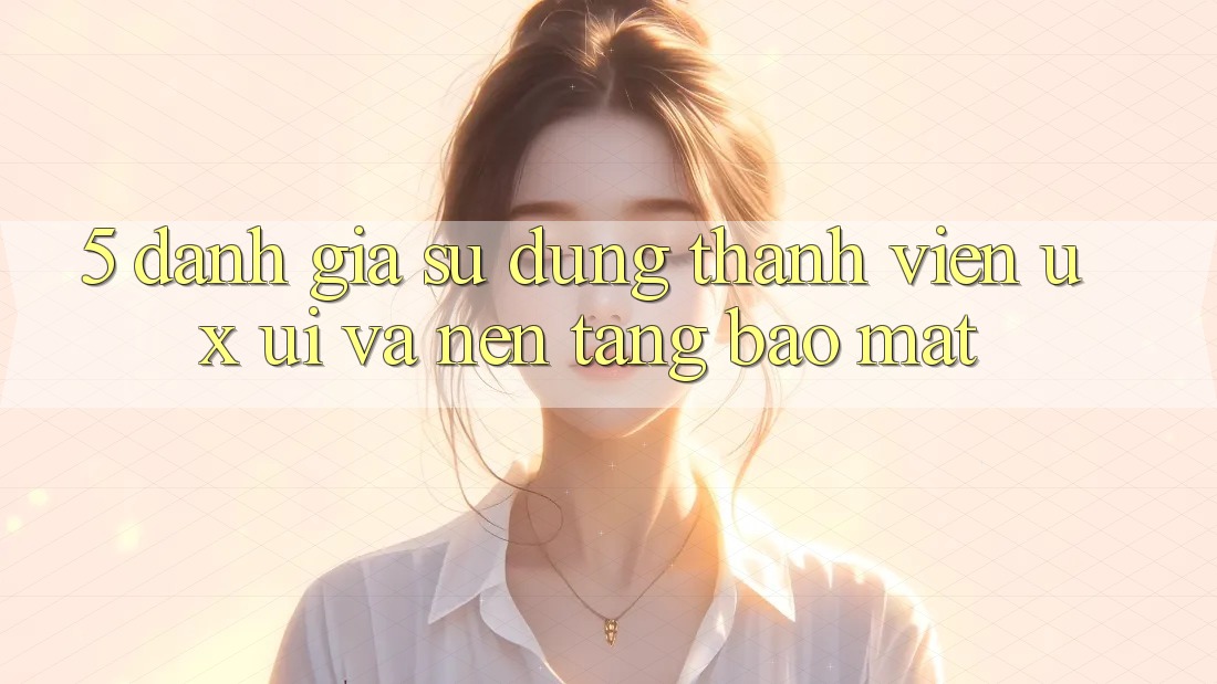 5. Đánh Giá Sử dụng Thành viên (UX/UI) Và Nền tảng Bảo Mật