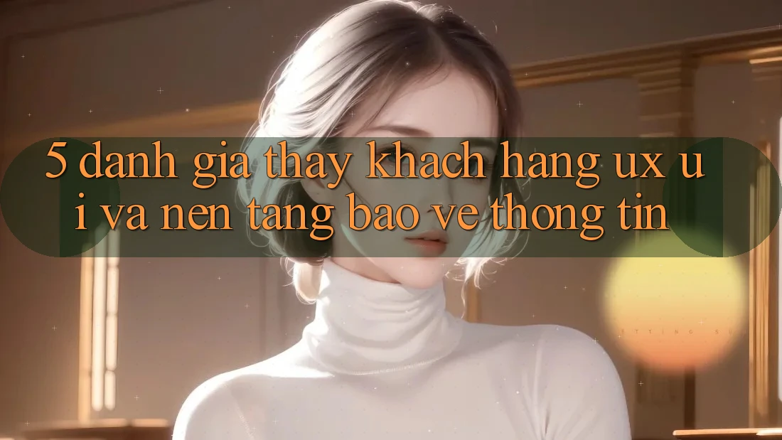 5. Đánh Giá Thấy Khách hàng (UX/UI) Và Nền tảng Bảo vệ thông tin 5. Đánh Giá Thấy Khách hàng (UX/UI) Và Nền tảng Bảo vệ thông tin