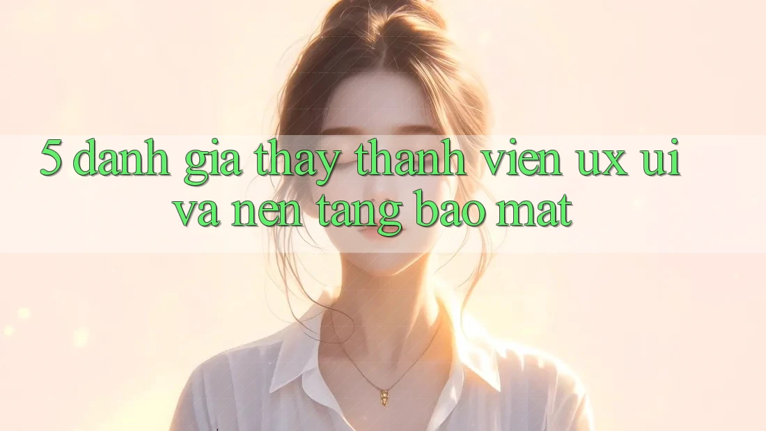 5. Đánh Giá Thấy Thành viên (UX/UI) Và Nền tảng Bảo mật