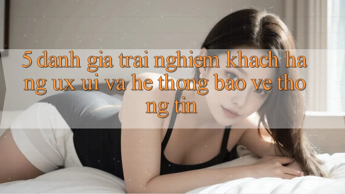 5. Đánh Giá Trải Nghiệm Khách hàng (UX/UI) Và Hệ Thống Bảo vệ thông tin