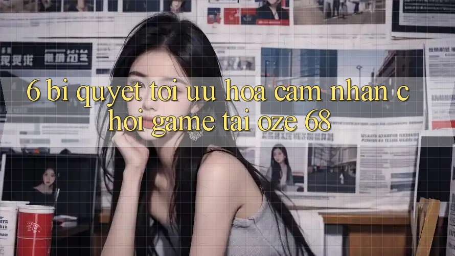 6. Bí Quyết Tối Ưu Hóa Cảm nhận Chơi Game Tại Oze 68 6. Bí Quyết Tối Ưu Hóa Cảm nhận Chơi Game Tại Oze 68