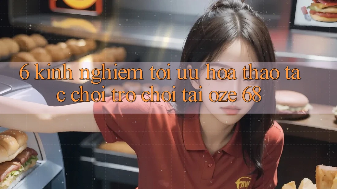 6. Kinh nghiệm Tối Ưu Hóa Thao tác Chơi Trò chơi Tại Oze 68