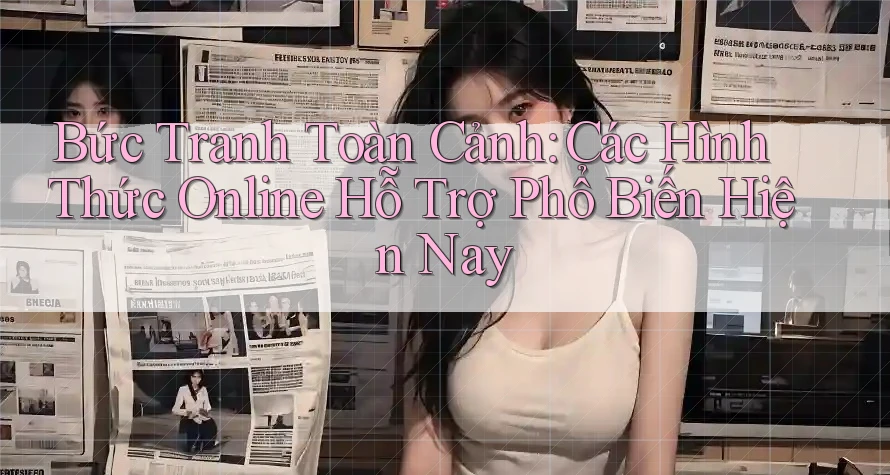 Bức Tranh Toàn Cảnh: Các Hình Thức Online Hỗ Trợ Phổ Biến Hiện Nay