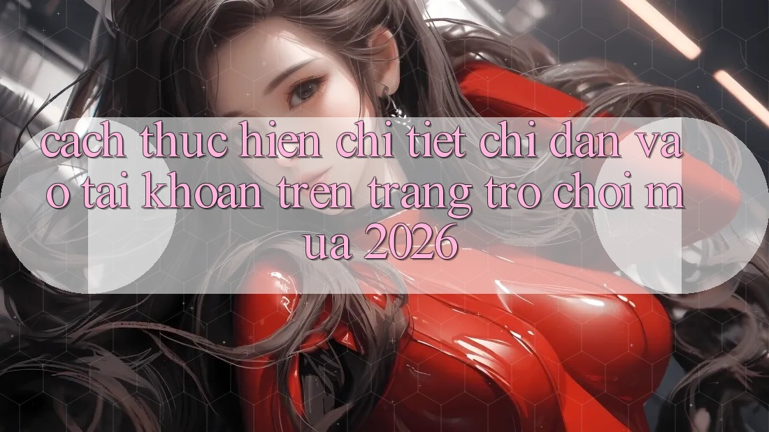 Cách thực hiện Chi Tiết Chỉ dẫn Vào tài khoản Trên Trang Trò chơi Mùa 2026