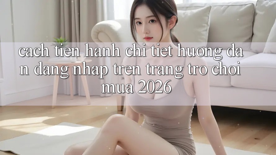 Cách tiến hành Chi Tiết Hướng dẫn Đăng Nhập Trên Trang Trò chơi Mùa 2026