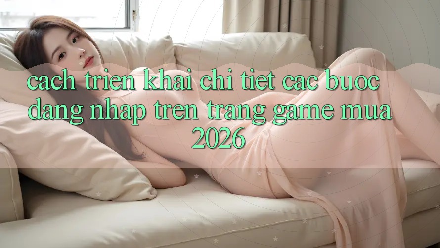 Cách triển khai Chi Tiết Các Bước Đăng Nhập Trên Trang Game Mùa 2026