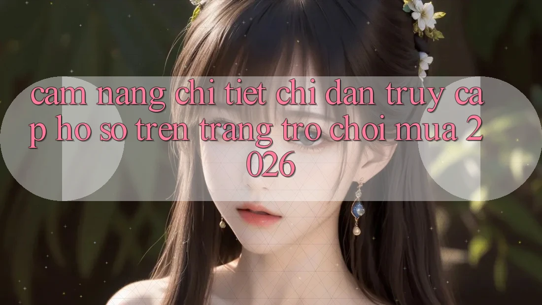 Cẩm nang Chi Tiết Chỉ dẫn Truy cập hồ sơ Trên Trang Trò chơi Mùa 2026