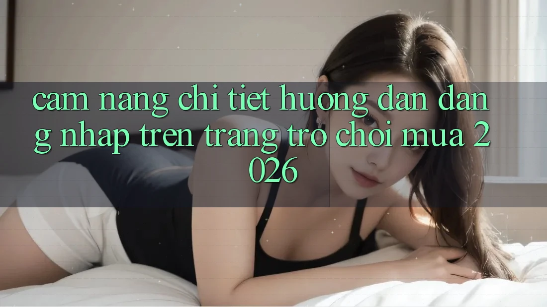 Cẩm nang Chi Tiết Hướng dẫn Đăng Nhập Trên Trang Trò chơi Mùa 2026 Cẩm nang Chi Tiết Hướng dẫn Đăng Nhập Trên Trang Trò chơi Mùa 2026
