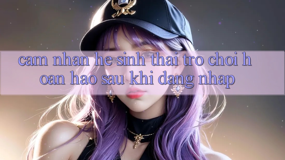Cảm nhận Hệ Sinh Thái Trò Chơi Hoàn hảo Sau Khi Đăng Nhập