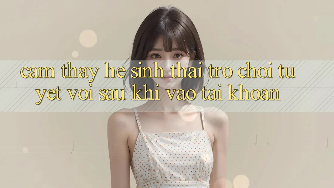 Cảm thấy Hệ Sinh Thái Trò Chơi Tuyệt vời Sau Khi Vào tài khoản