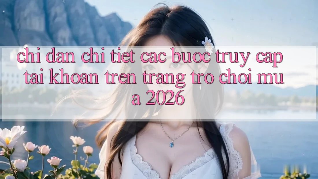 Chỉ dẫn Chi Tiết Các Bước Truy cập tài khoản Trên Trang Trò chơi Mùa 2026