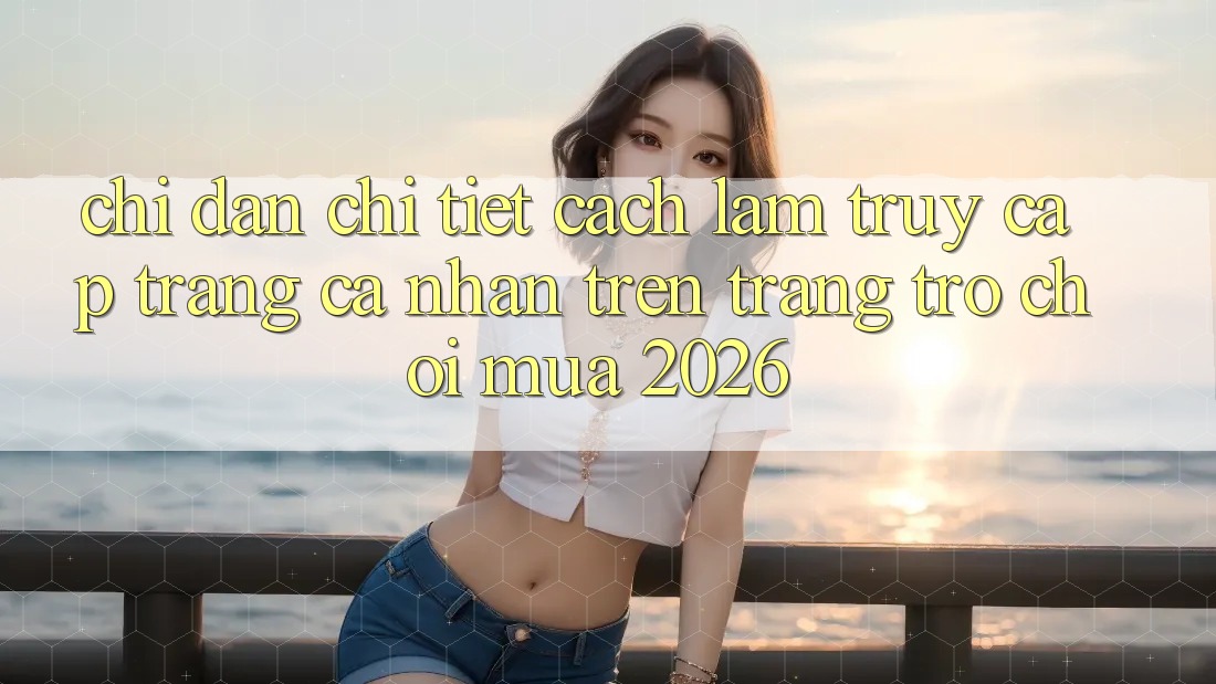 Chỉ dẫn Chi Tiết Cách làm Truy cập trang cá nhân Trên Trang Trò chơi Mùa 2026