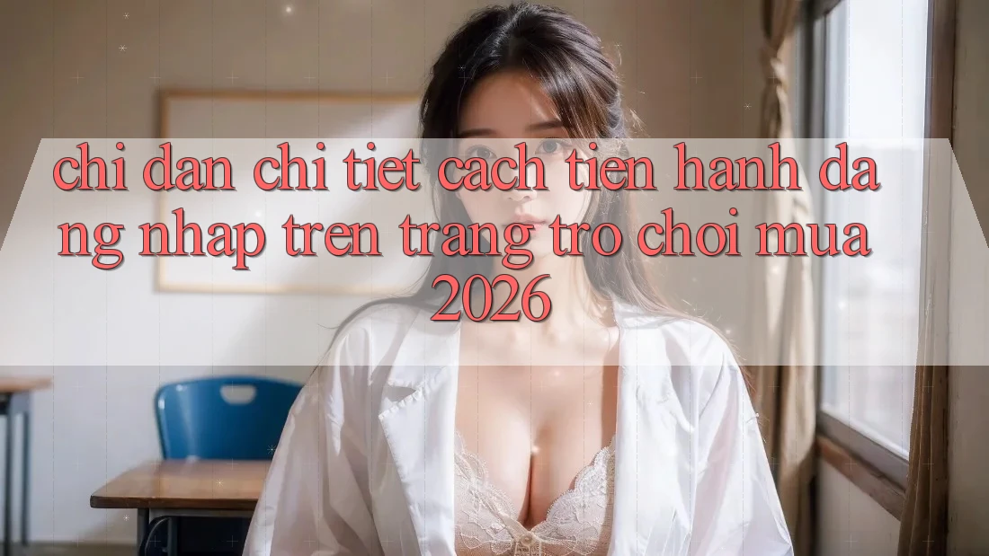 Chỉ dẫn Chi Tiết Cách tiến hành Đăng Nhập Trên Trang Trò chơi Mùa 2026 Chỉ dẫn Chi Tiết Cách tiến hành Đăng Nhập Trên Trang Trò chơi Mùa 2026