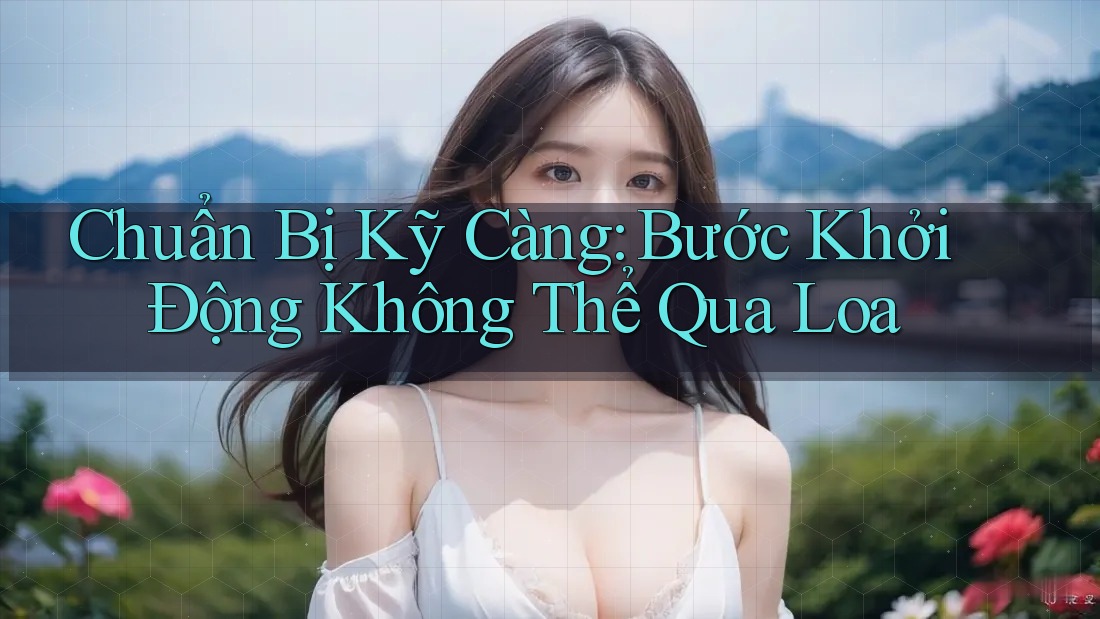 Chuẩn Bị Kỹ Càng: Bước Khởi Động Không Thể Qua Loa