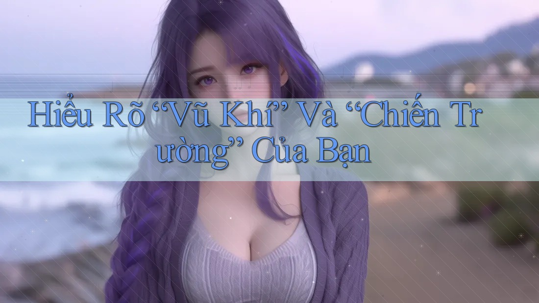 Hiểu Rõ “Vũ Khí” Và “Chiến Trường” Của Bạn