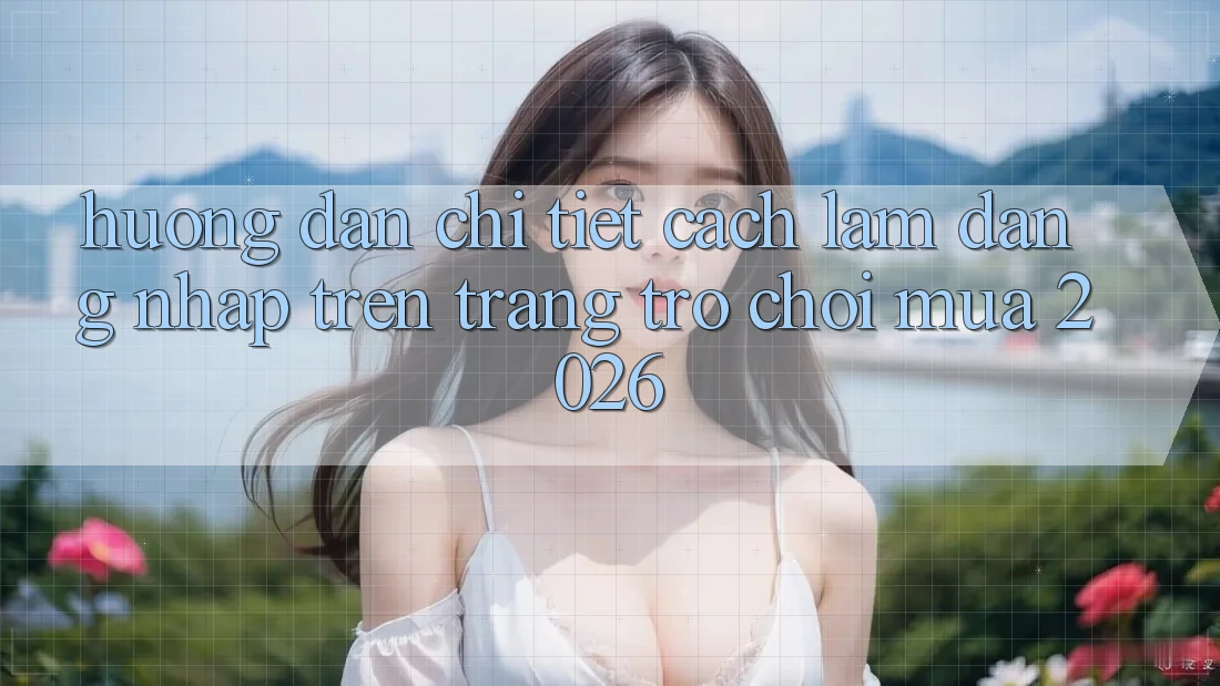 Hướng Dẫn Chi Tiết Cách làm Đăng Nhập Trên Trang Trò chơi Mùa 2026 Hướng Dẫn Chi Tiết Cách làm Đăng Nhập Trên Trang Trò chơi Mùa 2026