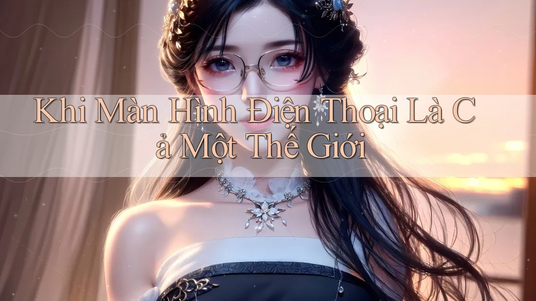 Khi Màn Hình Điện Thoại Là Cả Một Thế Giới Khi Màn Hình Điện Thoại Là Cả Một Thế Giới