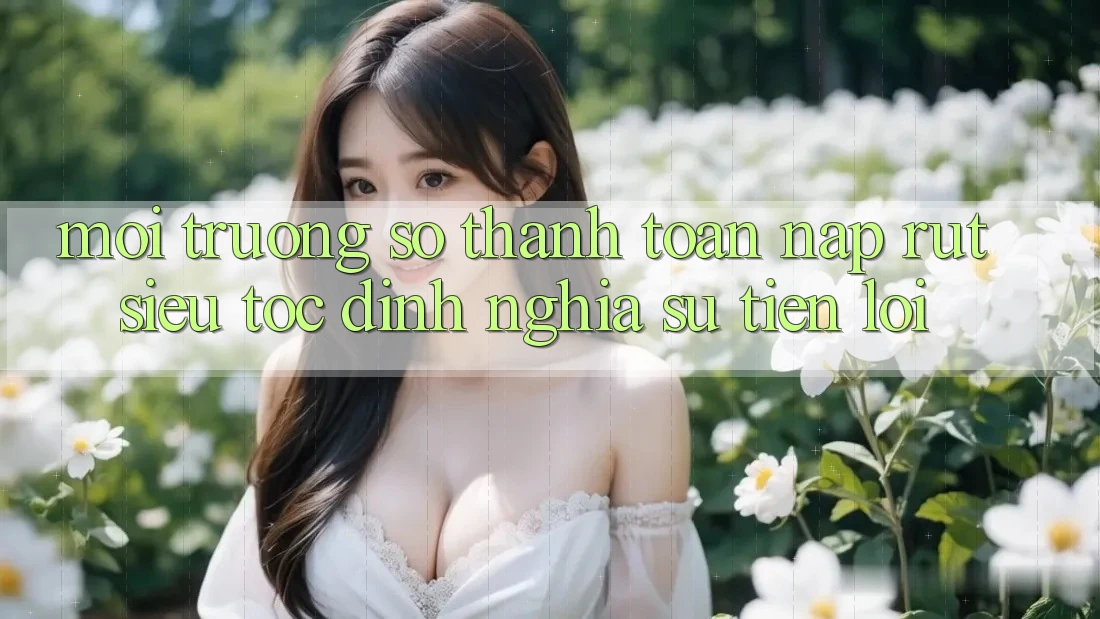 Môi trường số Thanh toán Nạp Rút Siêu Tốc: Định Nghĩa Sự Tiện Lợi Môi trường số Thanh toán Nạp Rút Siêu Tốc: Định Nghĩa Sự Tiện Lợi