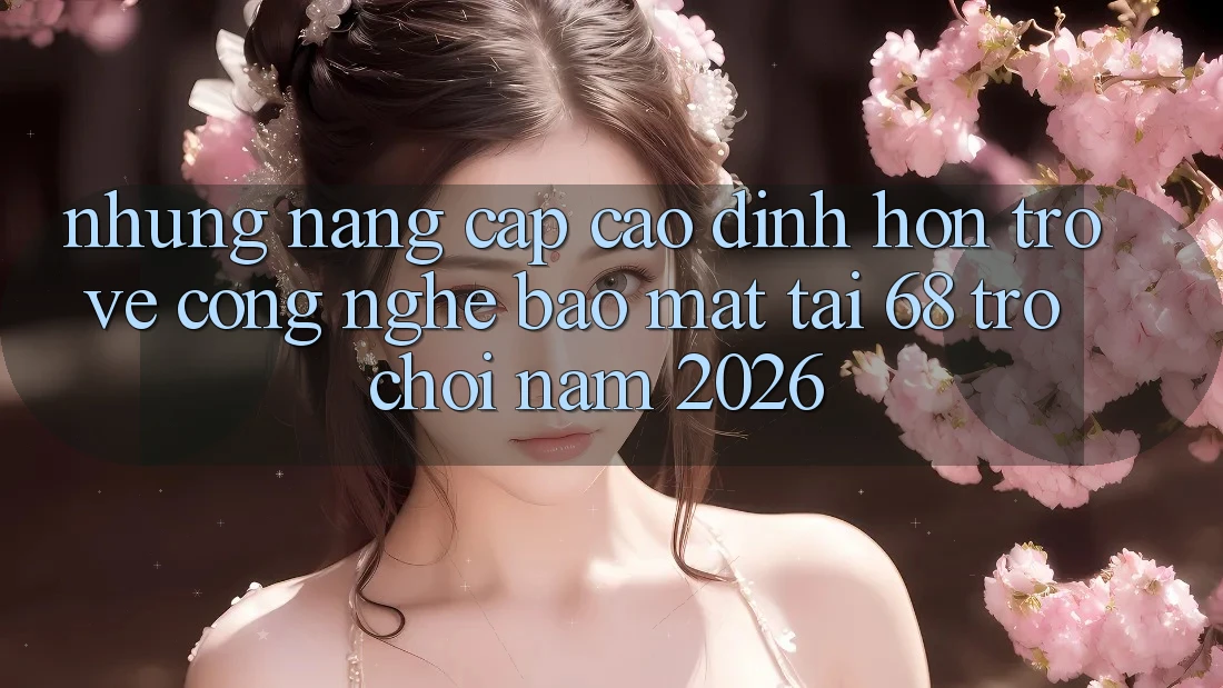 Những Nâng Cấp Cao đỉnh hơn Trở về Công Nghệ Bảo Mật Tại 68 Trò chơi Năm 2026
