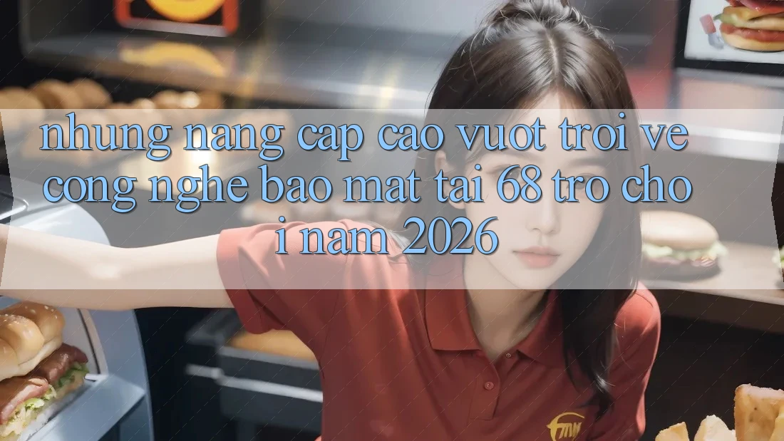 Những Nâng Cấp Cao vượt trội Về Công Nghệ Bảo Mật Tại 68 Trò chơi Năm 2026 Những Nâng Cấp Cao vượt trội Về Công Nghệ Bảo Mật Tại 68 Trò chơi Năm 2026