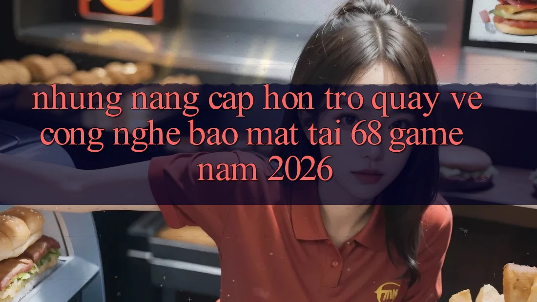Những Nâng Cấp Hơn Trở quay về Công Nghệ Bảo Mật Tại 68 Game Năm 2026 Những Nâng Cấp Hơn Trở quay về Công Nghệ Bảo Mật Tại 68 Game Năm 2026