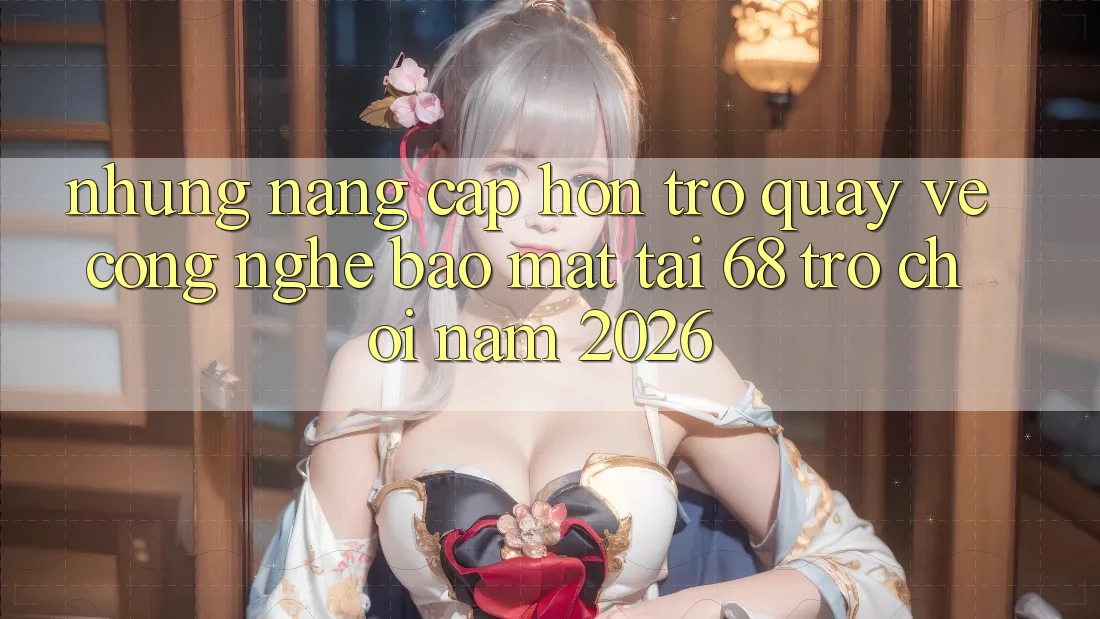 Những Nâng Cấp Hơn Trở quay về Công Nghệ Bảo Mật Tại 68 Trò chơi Năm 2026