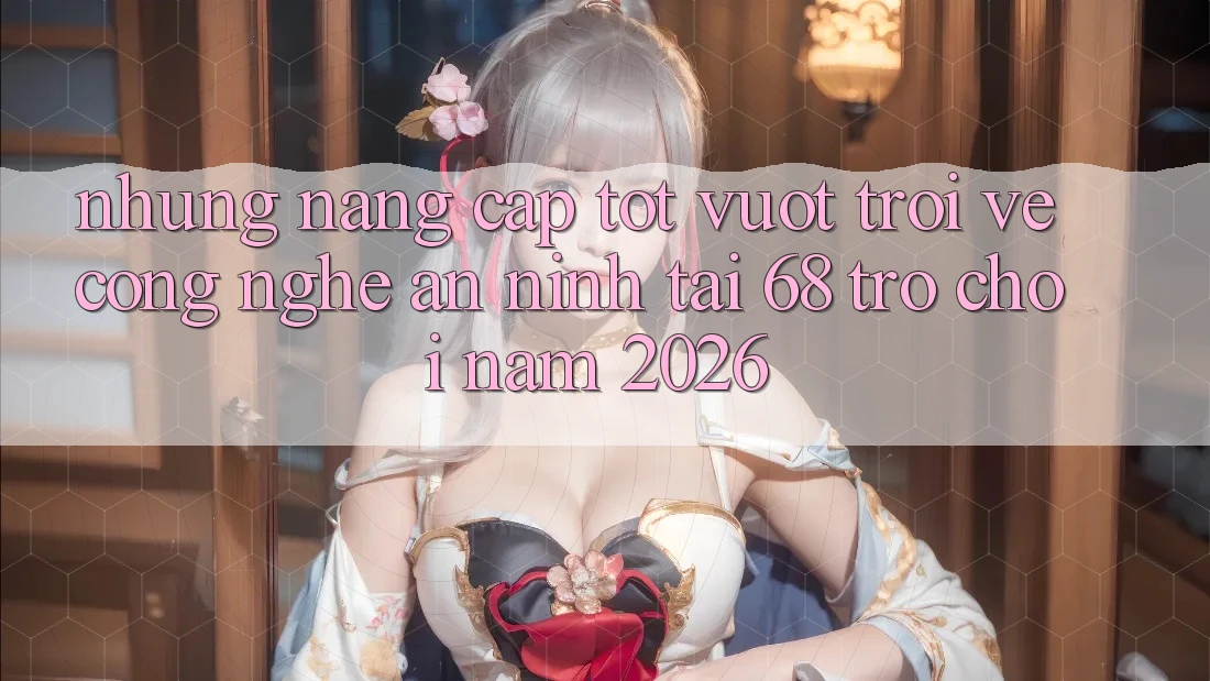 Những Nâng Cấp Tốt vượt trội Về Công Nghệ An ninh Tại 68 Trò chơi Năm 2026