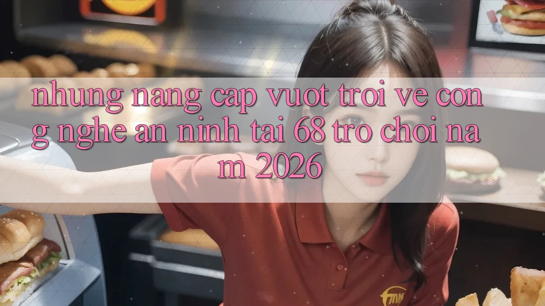 Những Nâng Cấp Vượt Trội Về Công Nghệ An ninh Tại 68 Trò chơi Năm 2026 Những Nâng Cấp Vượt Trội Về Công Nghệ An ninh Tại 68 Trò chơi Năm 2026