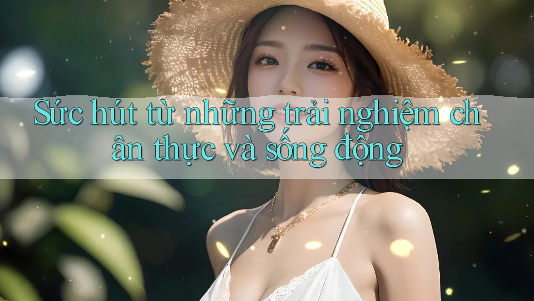 Sức hút từ những trải nghiệm chân thực và sống động Sức hút từ những trải nghiệm chân thực và sống động