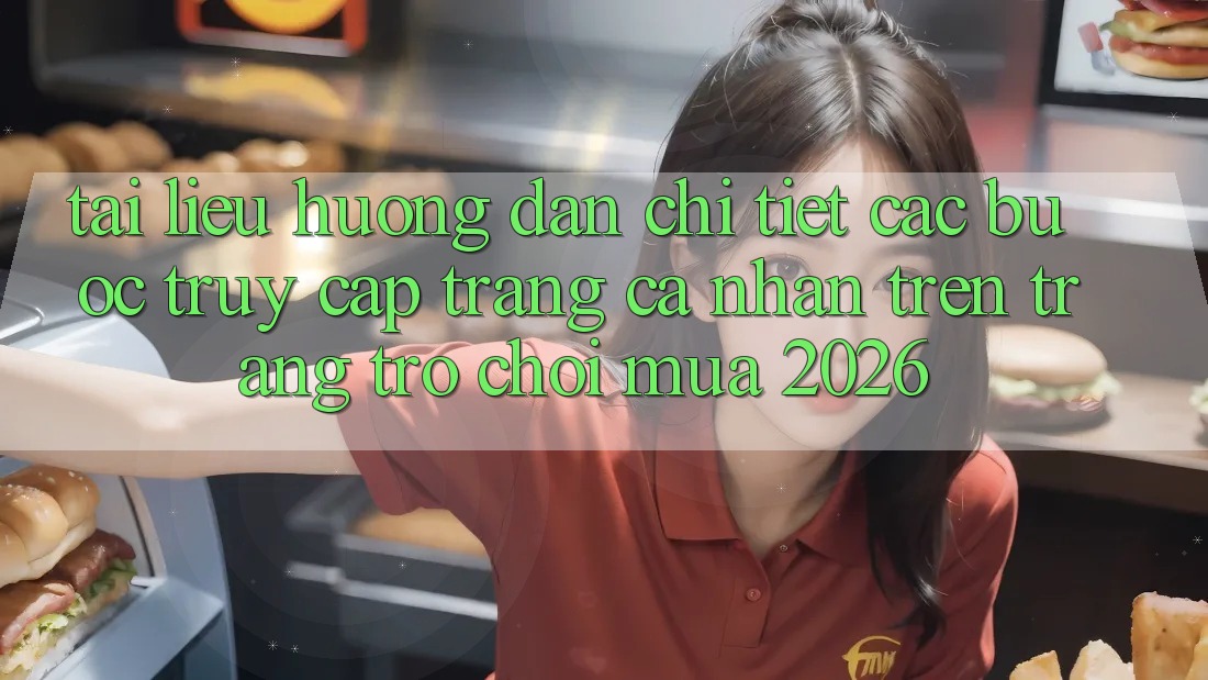 Tài liệu hướng dẫn Chi Tiết Các Bước Truy cập trang cá nhân Trên Trang Trò chơi Mùa 2026