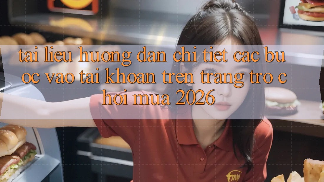 Tài liệu hướng dẫn Chi Tiết Các Bước Vào tài khoản Trên Trang Trò chơi Mùa 2026