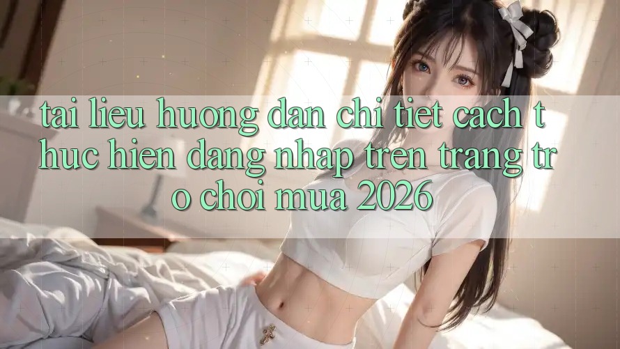 Tài liệu hướng dẫn Chi Tiết Cách thực hiện Đăng Nhập Trên Trang Trò chơi Mùa 2026 Tài liệu hướng dẫn Chi Tiết Cách thực hiện Đăng Nhập Trên Trang Trò chơi Mùa 2026