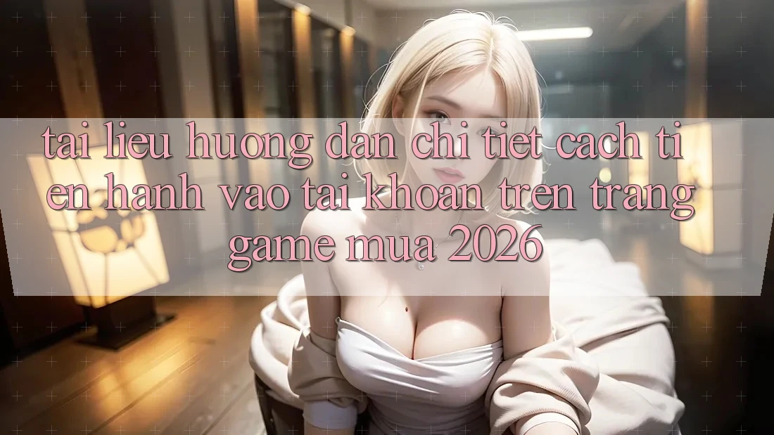 Tài liệu hướng dẫn Chi Tiết Cách tiến hành Vào tài khoản Trên Trang Game Mùa 2026