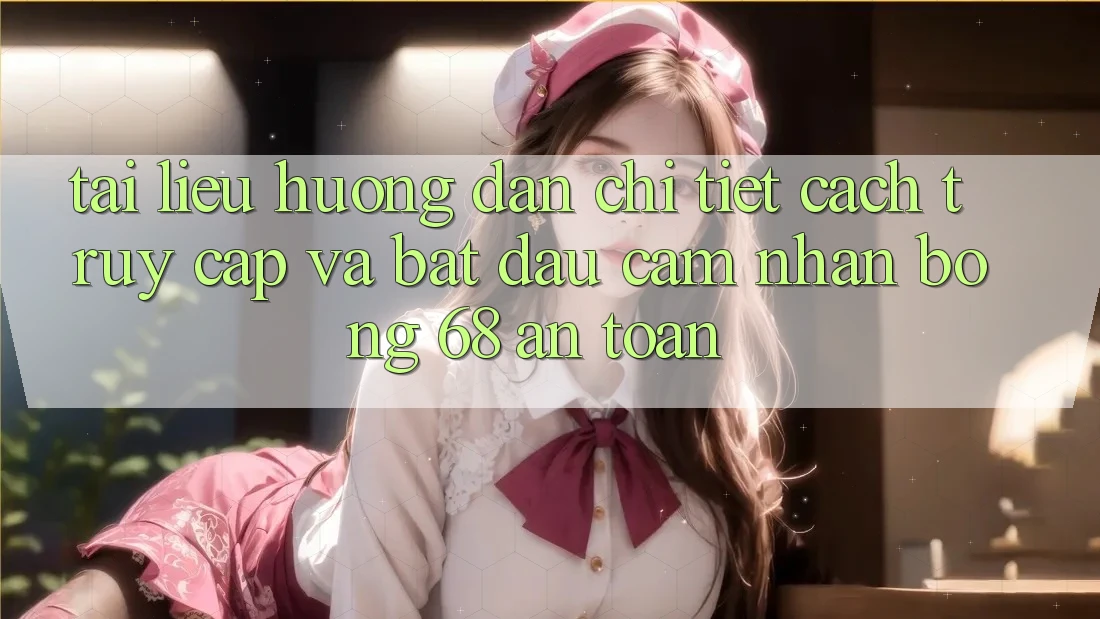 Tài liệu hướng dẫn Chi Tiết Cách Truy Cập Và Bắt Đầu Cảm nhận bong 68 An Toàn Tài liệu hướng dẫn Chi Tiết Cách Truy Cập Và Bắt Đầu Cảm nhận bong 68 An Toàn