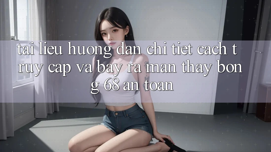 Tài liệu hướng dẫn Chi Tiết Cách Truy Cập Và Bày ra màn Thấy bong 68 An Toàn