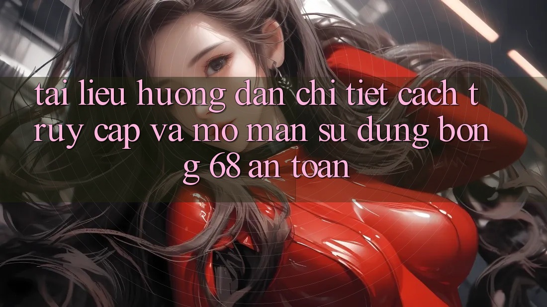 Tài liệu hướng dẫn Chi Tiết Cách Truy Cập Và Mở màn Sử dụng bong 68 An Toàn