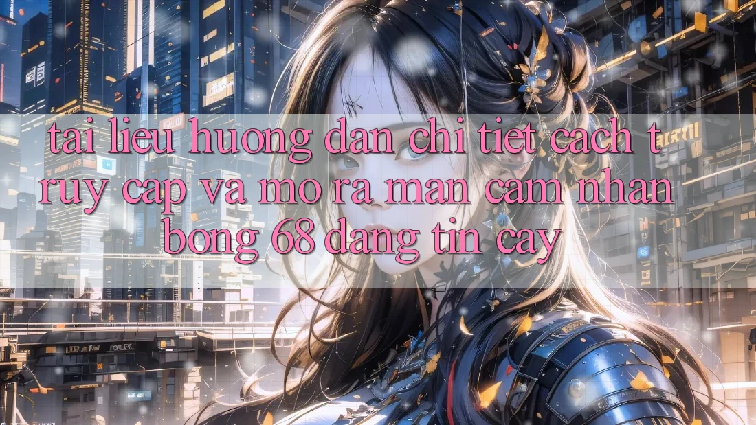 Tài liệu hướng dẫn Chi Tiết Cách Truy Cập Và Mở ra màn Cảm nhận bong 68 Đáng tin cậy