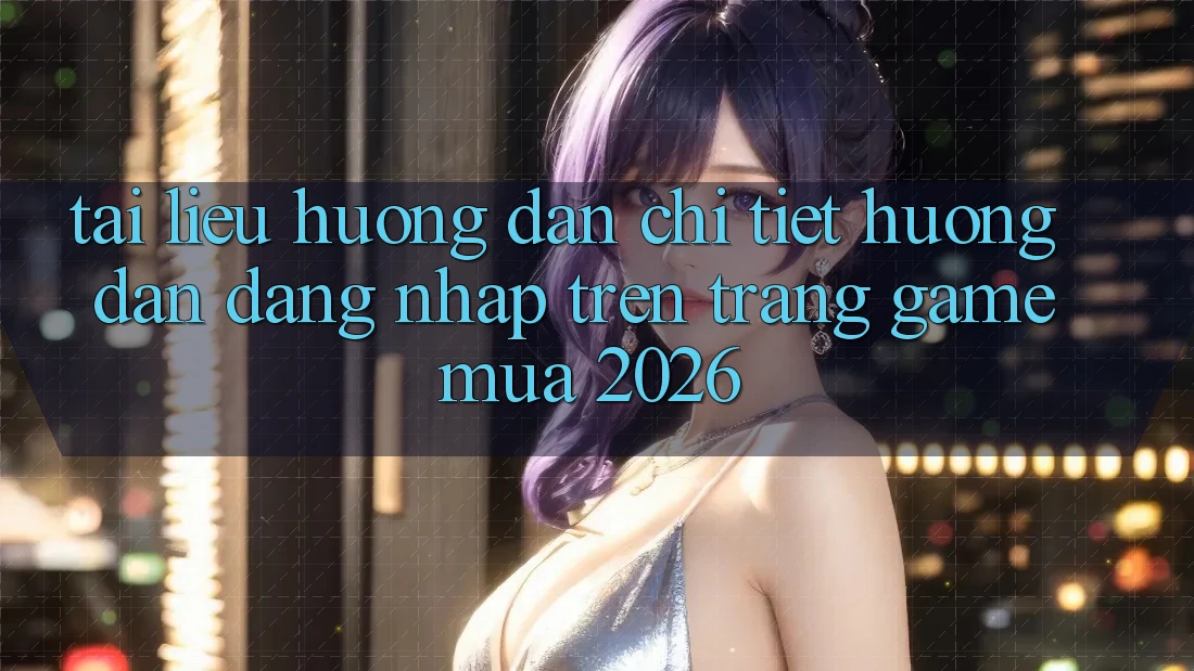 Tài liệu hướng dẫn Chi Tiết Hướng dẫn Đăng Nhập Trên Trang Game Mùa 2026