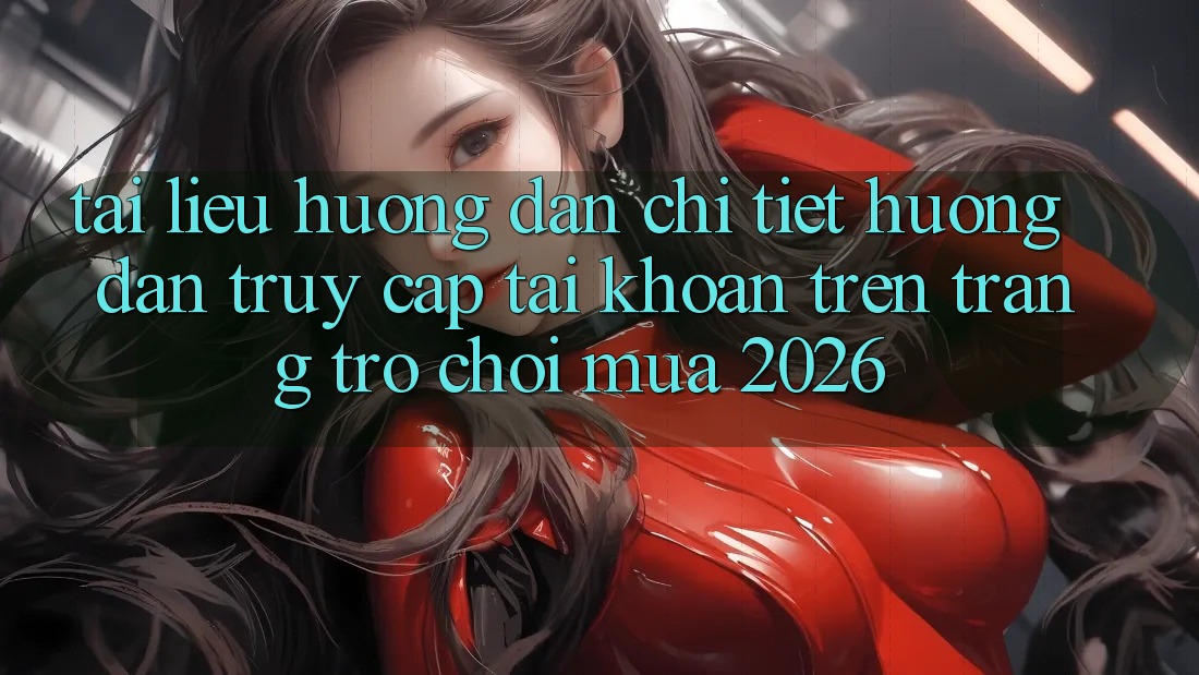 Tài liệu hướng dẫn Chi Tiết Hướng dẫn Truy cập tài khoản Trên Trang Trò chơi Mùa 2026 Tài liệu hướng dẫn Chi Tiết Hướng dẫn Truy cập tài khoản Trên Trang Trò chơi Mùa 2026