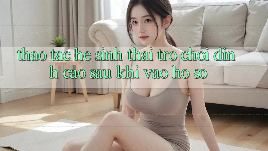 Thao tác Hệ Sinh Thái Trò Chơi Đỉnh Cao Sau Khi Vào hồ sơ