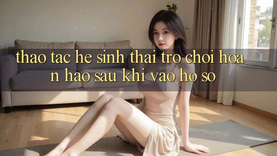 Thao tác Hệ Sinh Thái Trò Chơi Hoàn hảo Sau Khi Vào hồ sơ Thao tác Hệ Sinh Thái Trò Chơi Hoàn hảo Sau Khi Vào hồ sơ