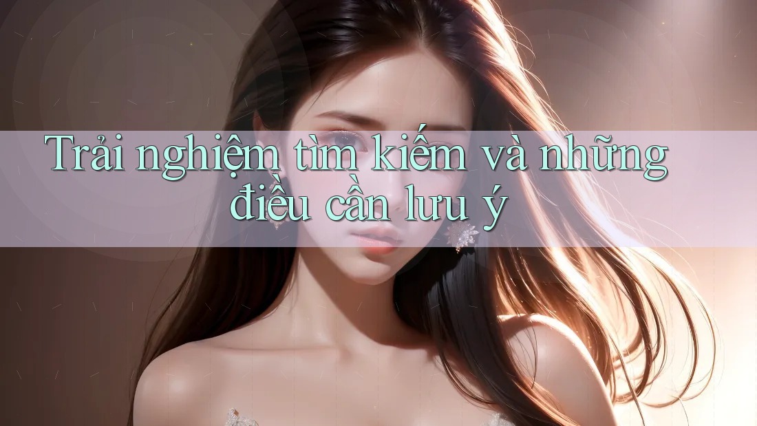 Trải nghiệm tìm kiếm và những điều cần lưu ý Trải nghiệm tìm kiếm và những điều cần lưu ý