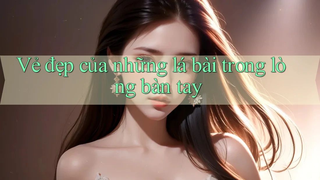 Vẻ đẹp của những lá bài trong lòng bàn tay Vẻ đẹp của những lá bài trong lòng bàn tay